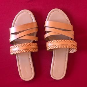 Forever 21 tan sandals